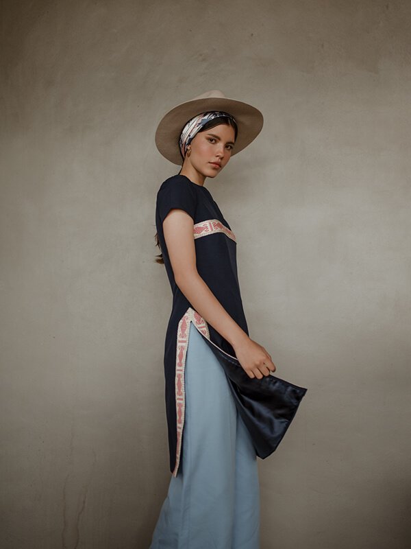 Capa mangas azul rosa